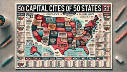 Capital cities of 50 states